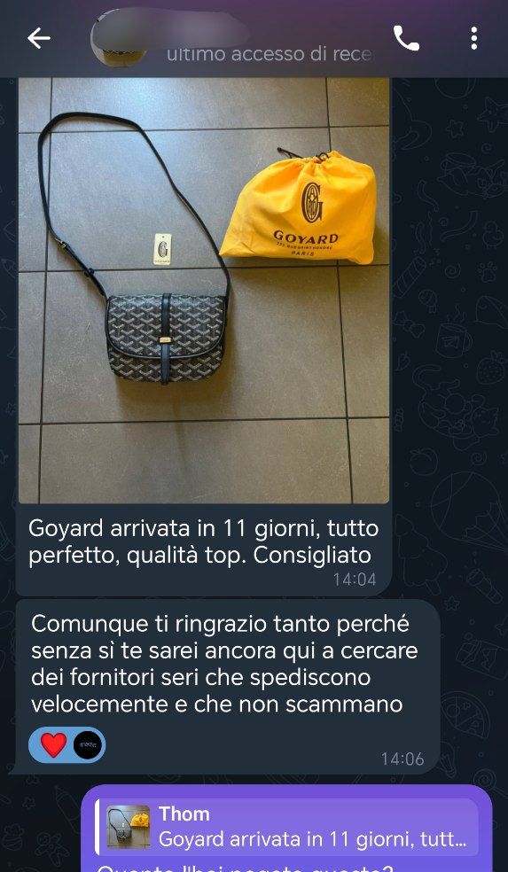 Pack Fornitore Vestiti/Scarpe/Accessori